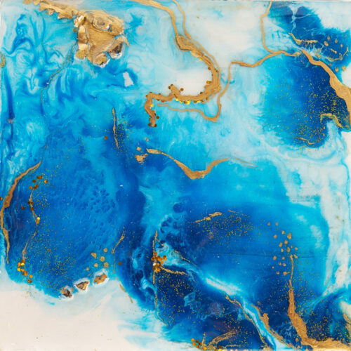 no9-of-hues-of-blue-synthesis-on-glossy-lacquered-mounting