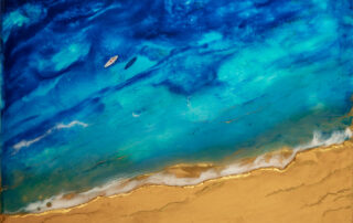 original-resin-golden-beach-shimmering-artwork-with-surfer